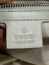 Load image into Gallery viewer, Gucci Ivory Diamonte Canvas and Leather Weekender Travel Bag