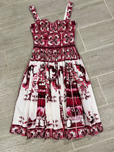 Load image into Gallery viewer, Dolce & Gabbana Bustier Poplin Dress