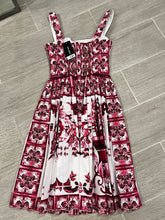 Load image into Gallery viewer, Dolce & Gabbana Bustier Poplin Dress