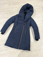 Load image into Gallery viewer, Mackage Navy Down Coat S
