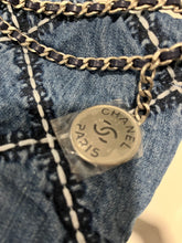 Load image into Gallery viewer, Chanel 24P Stitched Denim 22 Crossbody Bag