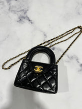 Load image into Gallery viewer, Chanel 24P Mini Black KellyCrossbody Bag