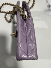Load image into Gallery viewer, Chanel 24P Mini Violet KellyCrossbody Bag