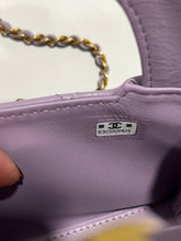 Load image into Gallery viewer, Chanel 24P Mini Violet KellyCrossbody Bag