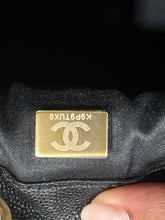 Load image into Gallery viewer, Chanel 25 Black Caviar Small Shoulder Bag