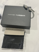 Load image into Gallery viewer, David Yurman Sterling Silver Diamond Waverly Cuff