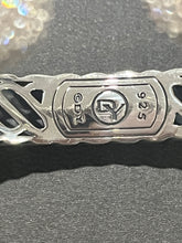 Load image into Gallery viewer, David Yurman Sterling Silver Diamond Waverly Cuff