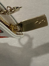 Load image into Gallery viewer, Christian Louboutin White Floral Key Pouch