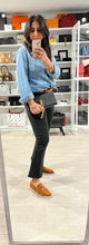 Load image into Gallery viewer, Saint Laurent YSL Kate Tassel Leather Embossed Clutch