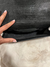 Load image into Gallery viewer, Saint Laurent YSL Kate Tassel Leather Embossed Clutch
