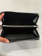 Load image into Gallery viewer, Celine Black Long Zippy Wallet