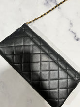 Load image into Gallery viewer, Chanel Enchained Black Clutch Crossbody Bag