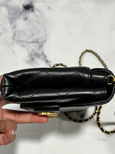 Load image into Gallery viewer, Chanel Enchained Black Clutch Crossbody Bag