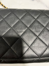 Load image into Gallery viewer, Chanel Enchained Black Clutch Crossbody Bag