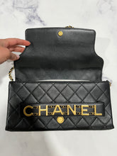 Load image into Gallery viewer, Chanel Enchained Black Clutch Crossbody Bag
