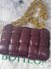 Load image into Gallery viewer, Bottega Veneta Padded Small Cassette Bag Bordeaux