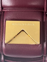 Load image into Gallery viewer, Bottega Veneta Padded Small Cassette Bag Bordeaux