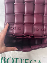 Load image into Gallery viewer, Bottega Veneta Padded Small Cassette Bag Bordeaux