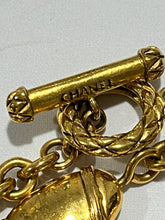Load image into Gallery viewer, Chanel 94 Gold Nugget Chain CC Necklace