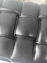 Load image into Gallery viewer, Bottega Veneta Padded Small Cassette Bag Black Silver Hardware