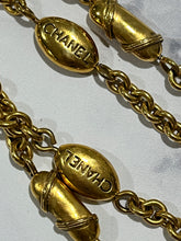 Load image into Gallery viewer, Chanel 94 Gold Nugget Chain CC Necklace