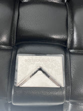 Load image into Gallery viewer, Bottega Veneta Padded Small Cassette Bag Black Silver Hardware