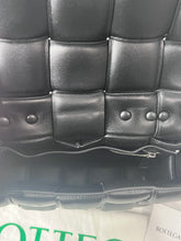 Load image into Gallery viewer, Bottega Veneta Padded Small Cassette Bag Black Silver Hardware