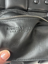 Load image into Gallery viewer, Bottega Veneta Padded Small Cassette Bag Black Silver Hardware