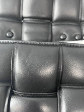 Load image into Gallery viewer, Bottega Veneta Padded Small Cassette Bag Black Silver Hardware