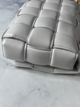 Load image into Gallery viewer, Bottega Veneta Padded Small Cassette Bag Chalk