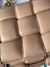 Load image into Gallery viewer, Bottega Veneta Padded Small Cassette Bag Almond