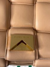 Load image into Gallery viewer, Bottega Veneta Padded Small Cassette Bag Almond