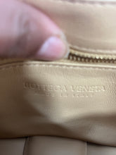 Load image into Gallery viewer, Bottega Veneta Padded Small Cassette Bag Almond