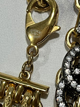 Load image into Gallery viewer, Chanel 20A Runway Strass Logo Reissue Chain Belt