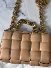 Load image into Gallery viewer, Bottega Veneta Padded Small Cassette Bag Almond