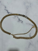 Load image into Gallery viewer, Chanel 20A Runway Strass Logo Reissue Chain Belt
