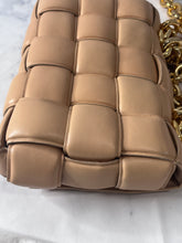 Load image into Gallery viewer, Bottega Veneta Padded Small Cassette Bag Almond