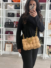 Load image into Gallery viewer, Bottega Veneta Padded Small Cassette Bag Almond