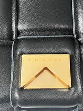 Load image into Gallery viewer, Bottega Veneta Padded Small Cassette Bag Black Gold Hardware