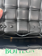 Load image into Gallery viewer, Bottega Veneta Padded Small Cassette Bag Black Gold Hardware