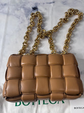 Load image into Gallery viewer, Bottega Veneta Padded Small Cassette Bag Caramel