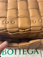 Load image into Gallery viewer, Bottega Veneta Padded Small Cassette Bag Caramel
