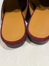 Load image into Gallery viewer, Gucci Princetown Burgundy Slides