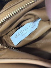 Load image into Gallery viewer, Bottega Veneta Padded Small Cassette Bag Caramel