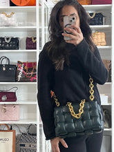 Load image into Gallery viewer, Bottega Veneta Padded Small Cassette Bag Green