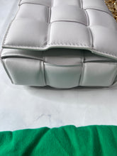 Load image into Gallery viewer, Bottega Veneta Padded Small Cassette Bag White