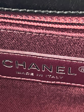 Load image into Gallery viewer, Chanel 15B Black Leather Quilted Enchained Bag