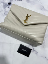Load image into Gallery viewer, Saint Laurent YSL Medium Lou Lou Ivory Bag