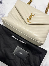 Load image into Gallery viewer, Saint Laurent YSL Medium Lou Lou Ivory Bag