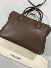 Load image into Gallery viewer, Salvatore Ferragamo Clay Crossbody Top Handle Bag